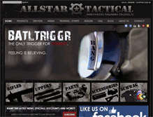 Tablet Screenshot of allstartactical.com